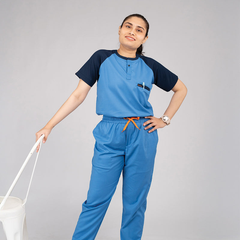Pro-fit Ocean Navy Dual scrubs