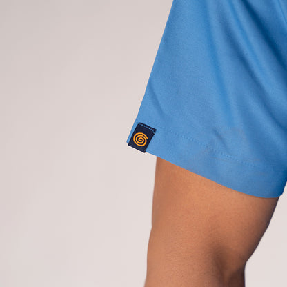 Pro-fit Ocean Blue Vneck Men scrubs