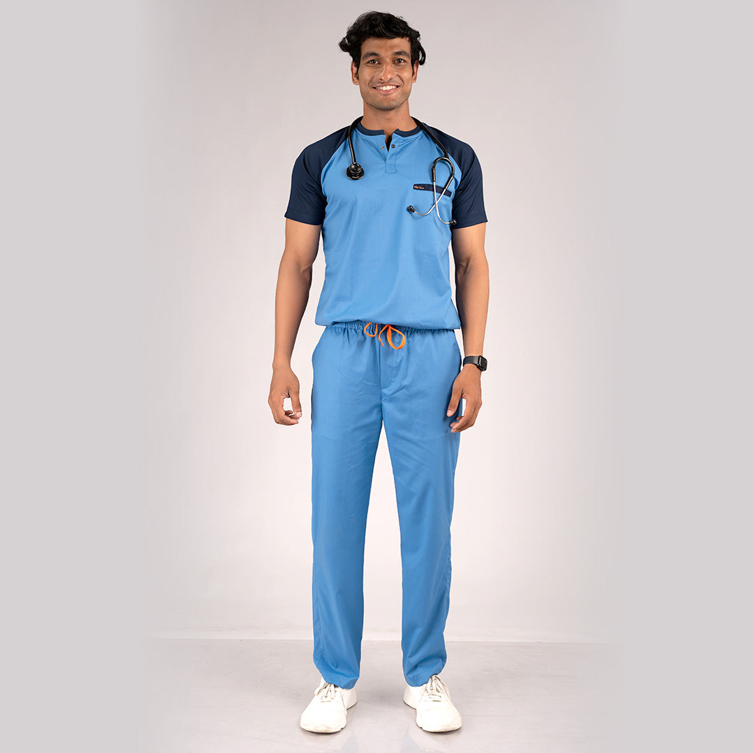 Pro-fit Ocean Navy Dual Scrubs