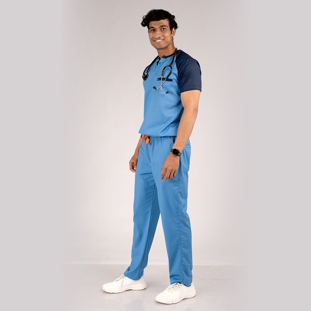 Pro-fit Ocean Navy Dual Scrubs