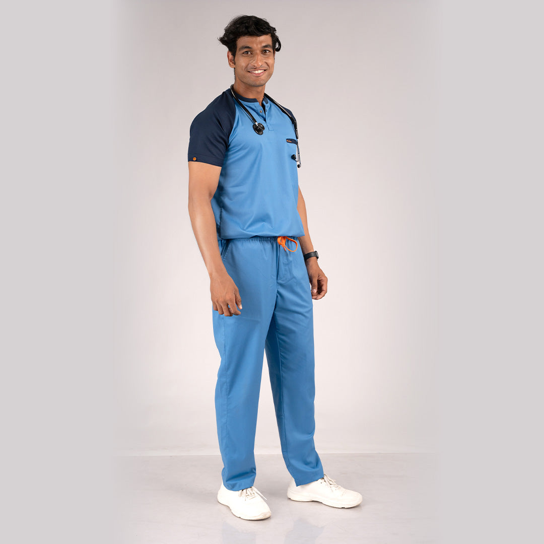 Pro-fit Ocean Navy Dual Scrubs