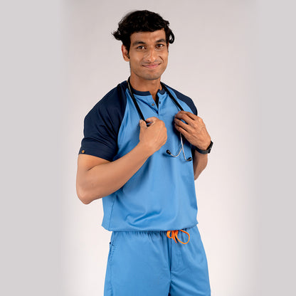 Pro-fit Ocean Navy Dual Scrubs
