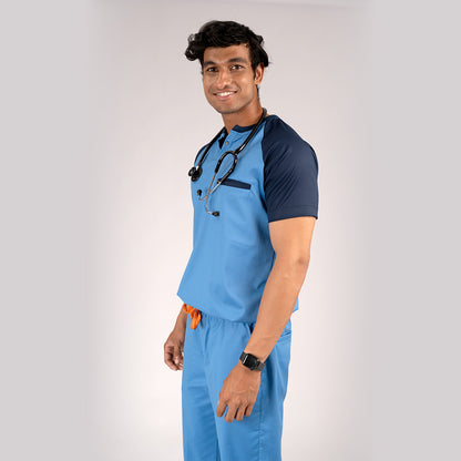 Pro-fit Ocean Navy Dual Scrubs