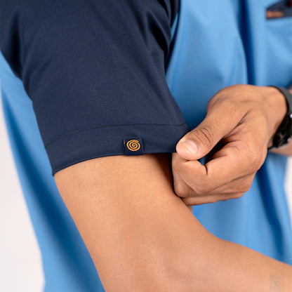 Pro-fit Ocean Navy Dual Scrubs