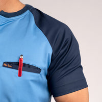 Pro-fit Ocean Navy Dual Scrubs