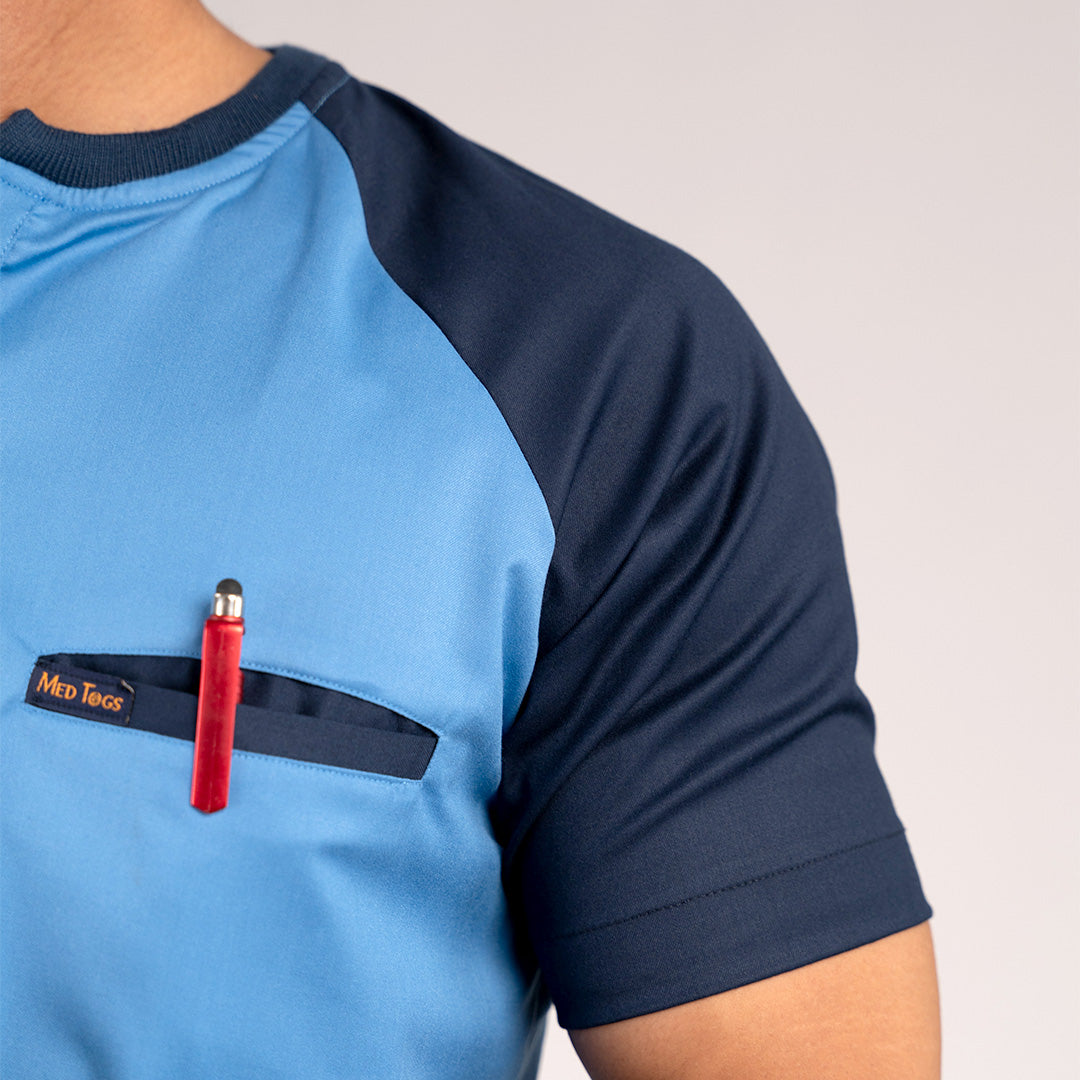 Pro-fit Ocean Navy Dual Scrubs