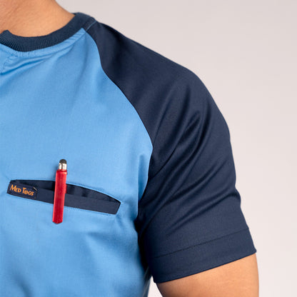 Pro-fit Ocean Navy Dual Scrubs