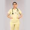 Pro-fit Citrine Yellow Vneck Women scrubs