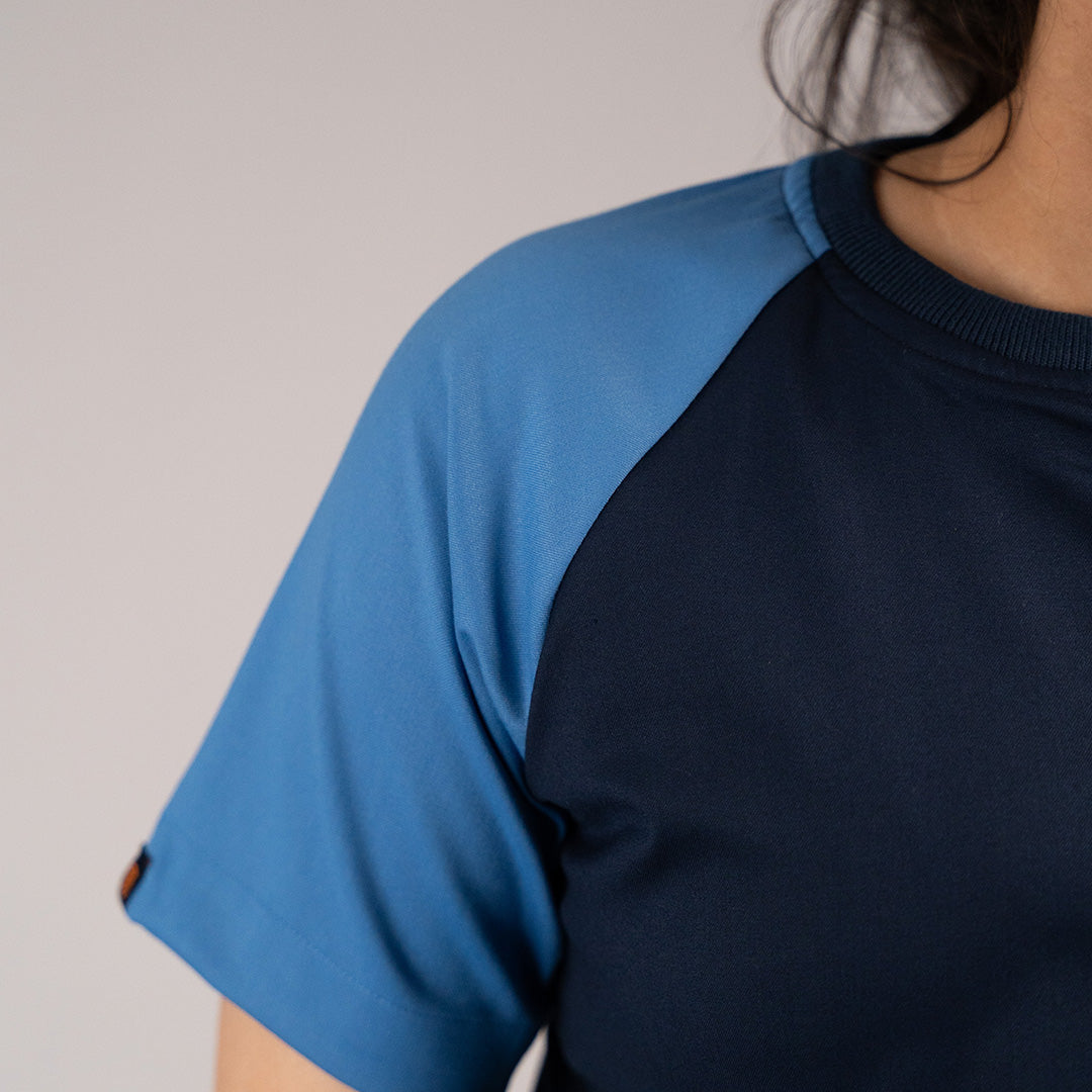 Pro-fit Navy Ocean Dual women scrubs