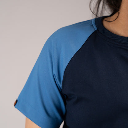 Pro-fit Navy Ocean Dual women scrubs