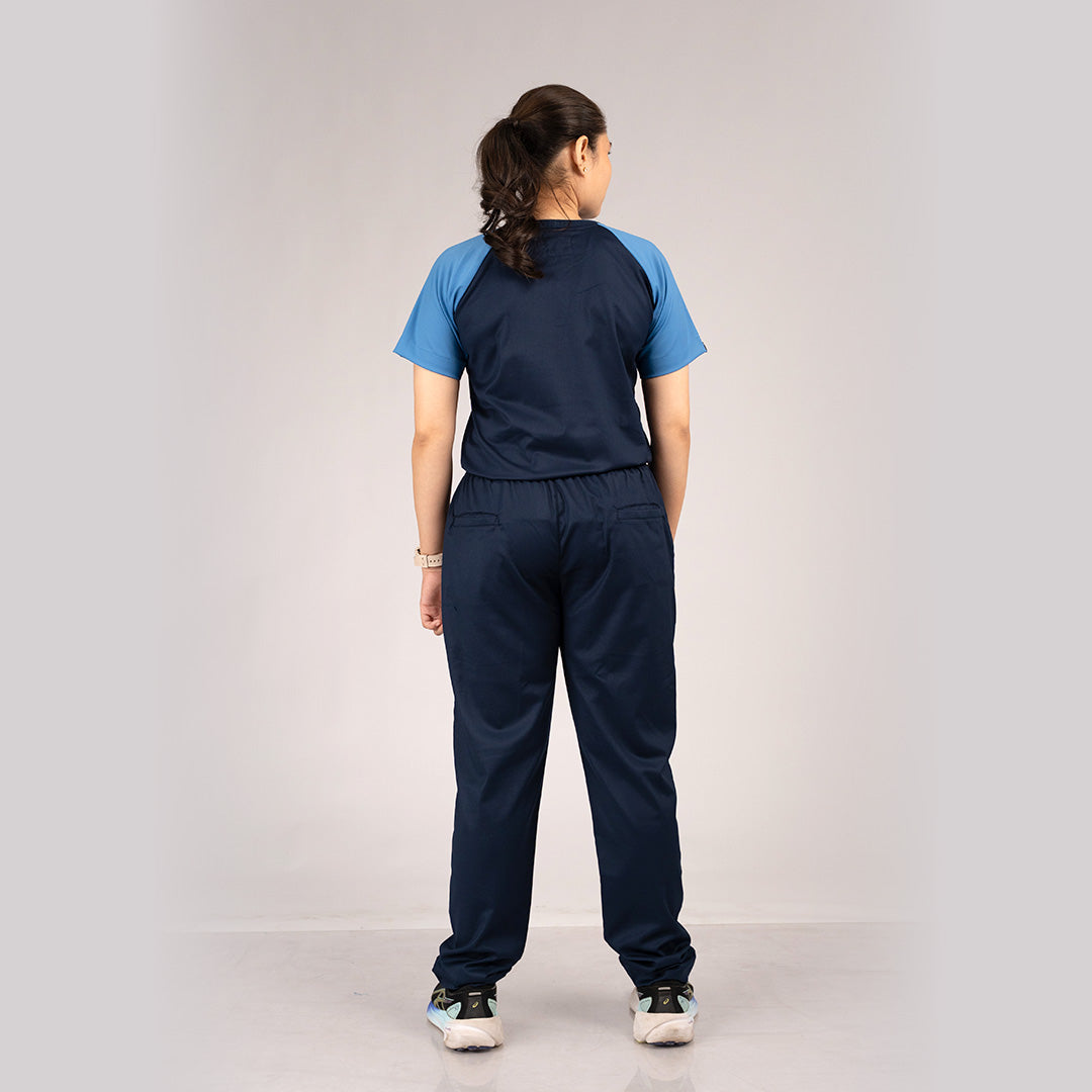 Pro-fit Navy Ocean Dual women scrubs