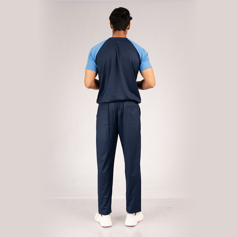Pro-fit Navy Ocean blue Dual Scrubs
