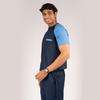 Pro-fit Navy Ocean blue Dual Scrubs