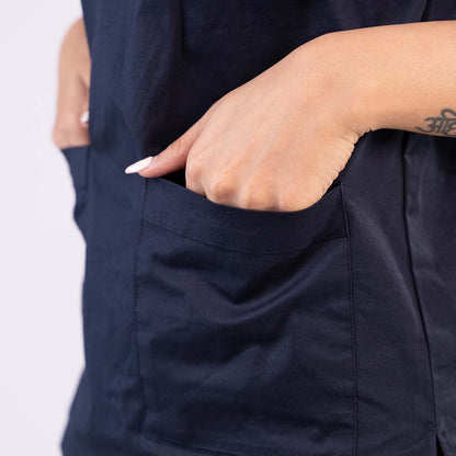 Blue dual colour Scrub Set (Top + Pant)