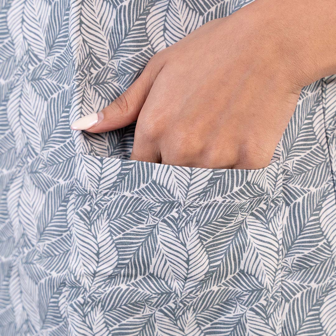 Subtle printed women scrub Set