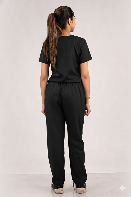black medical scrubs women doctors