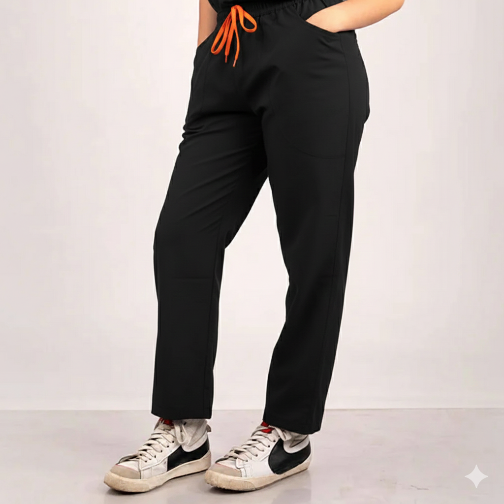 hospital uniforms women black