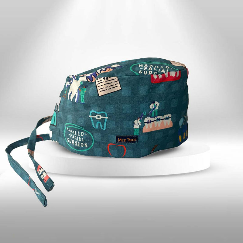 Maxillofacial Surgeon scrub cap -  Unisex Scrub Cap