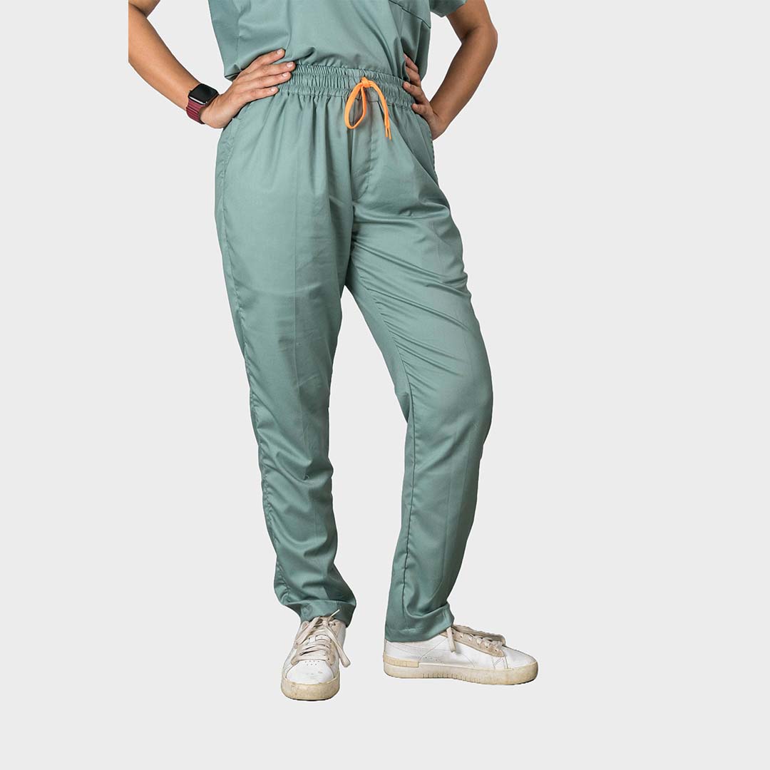 Pro-fit Mint Grey Dual women scrubs