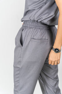 Pro-fit Grey Black Dual scrubs