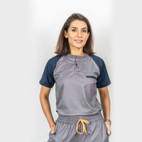 Pro-fit Grey Blue Dual scrubs