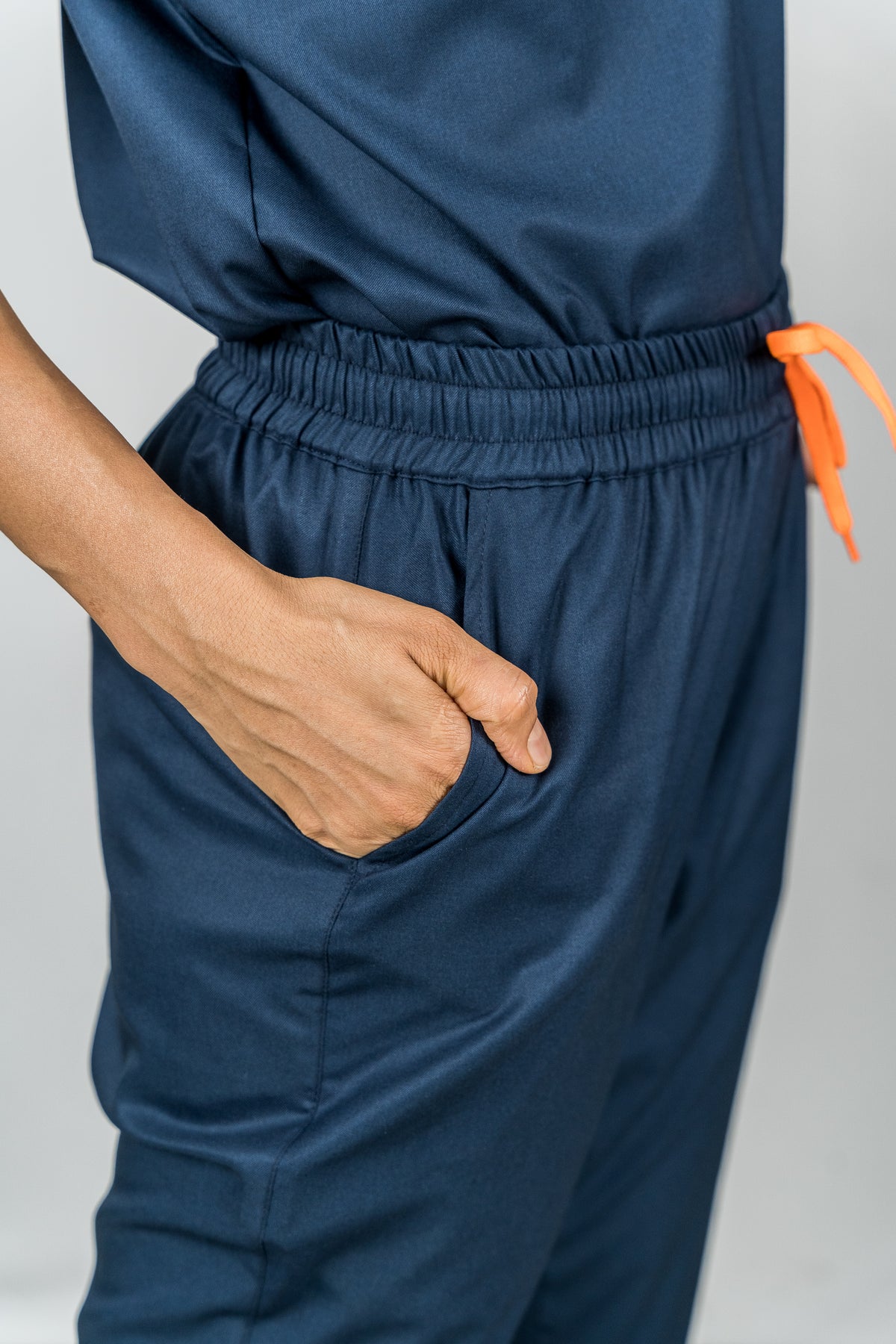 Pro-fit Blue Grey Dual women scrubs