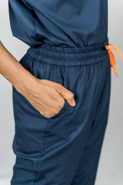 Pro-fit Blue Grey Dual women scrubs