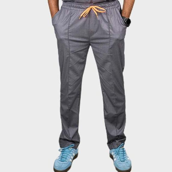 Pro-fit High neck grey scrubs