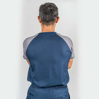 Pro-fit Blue Grey Dual scrubs