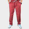 Pro-fit High neck deep red scrubs