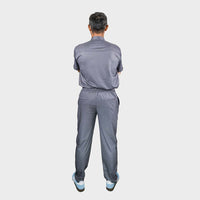 Pro-fit High neck grey scrubs