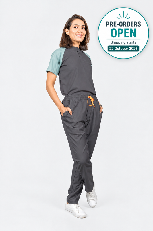 Pro-fit Grey Mint Dual women Scrub