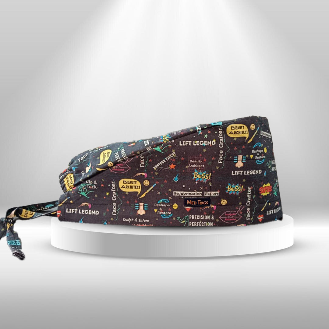 The Art of Plastic Surgeon: Unisex Scrub Cap