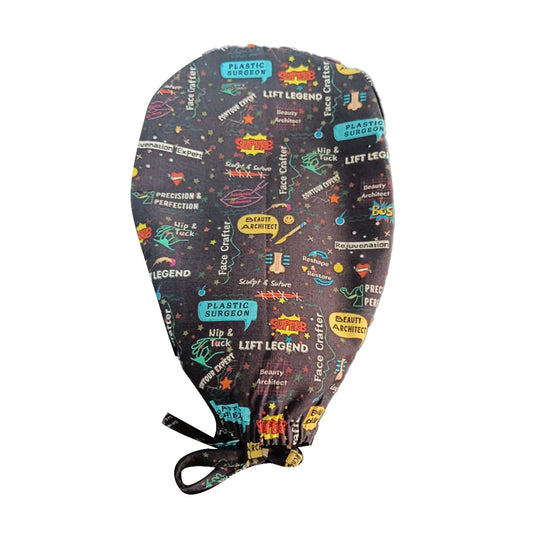 The Art of Plastic Surgeon: Unisex Scrub Cap