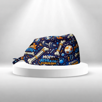 sports orthopaedic surgeon printed scrub caps for hospital OT surgical caps