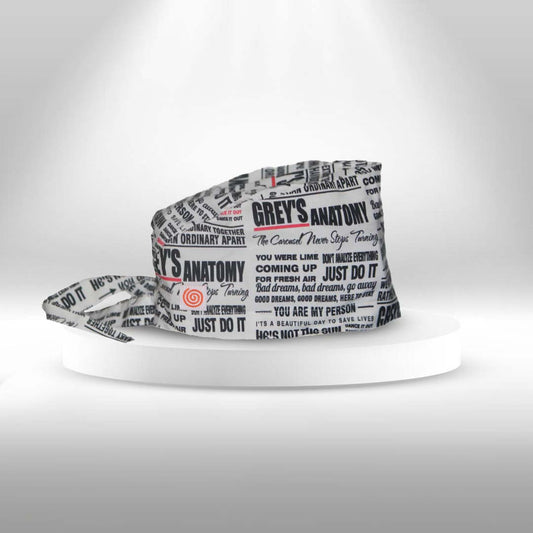 The Grey's way: Unisex scrub cap (2 sizes available)