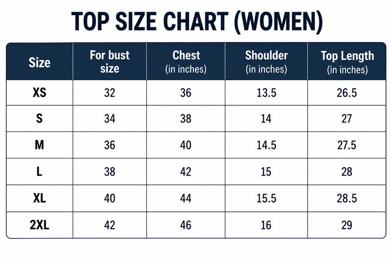 Women Top Chart