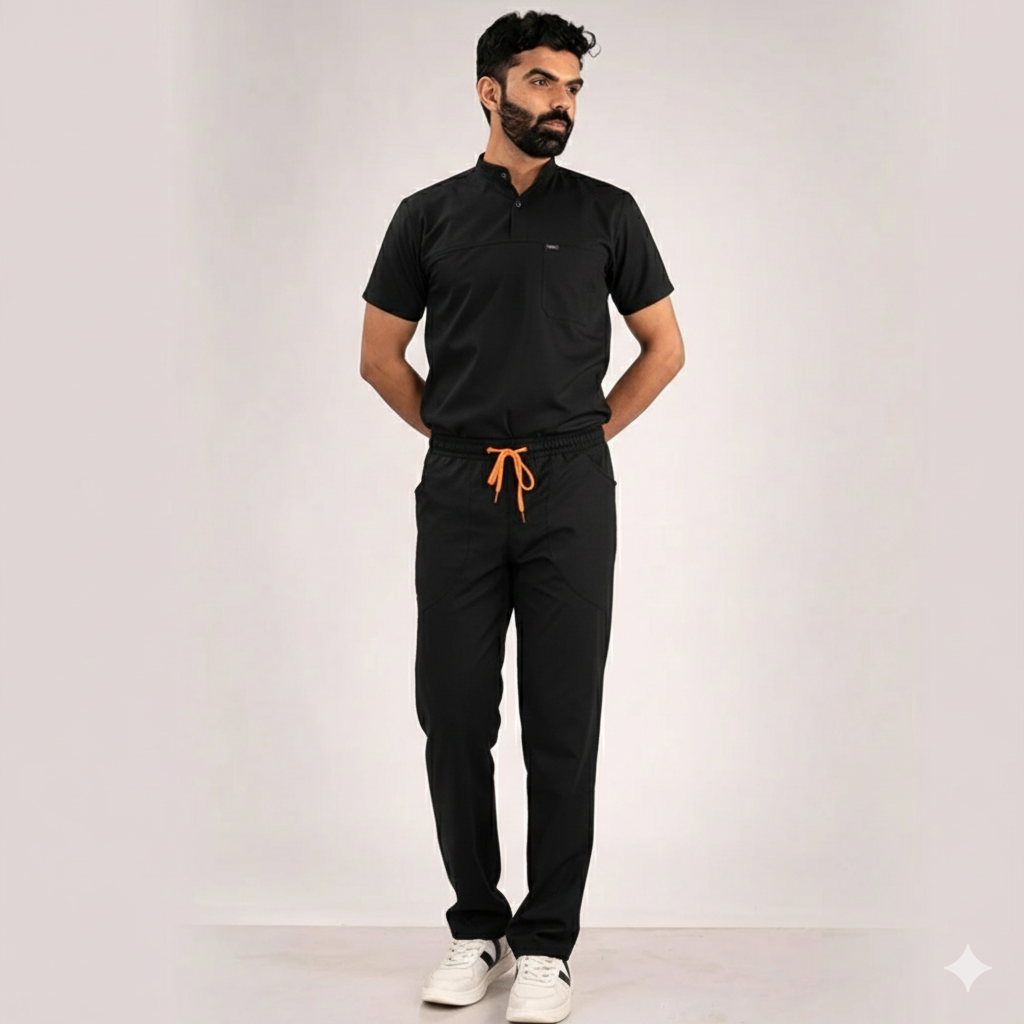 wrinkle free hospital scrubs