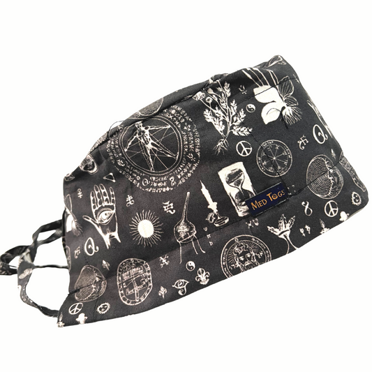 Healing Symbols Scrub Cap (2 sizes available)