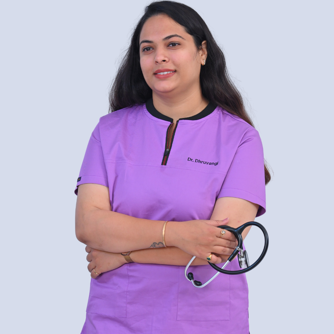Heather zip neck women scrubs