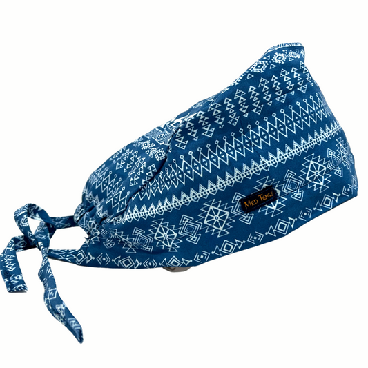 Subtle Aztec Scrub Cap