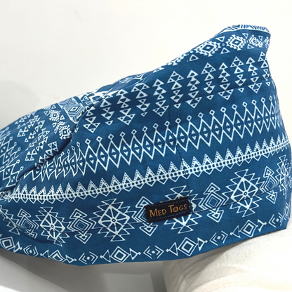 Subtle Aztec Scrub Cap