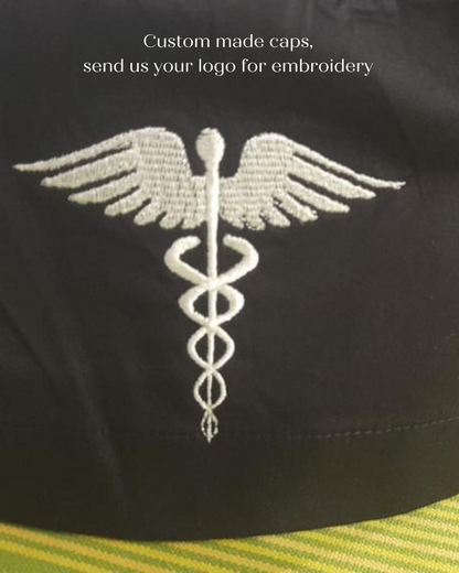 Customisable scrub cap
