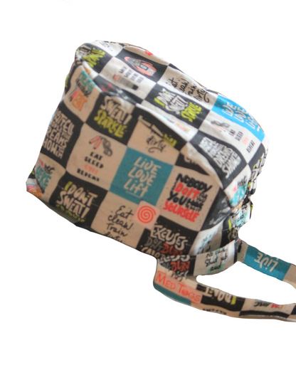 Sweat it out: Unisex no-elastic Scrub cap