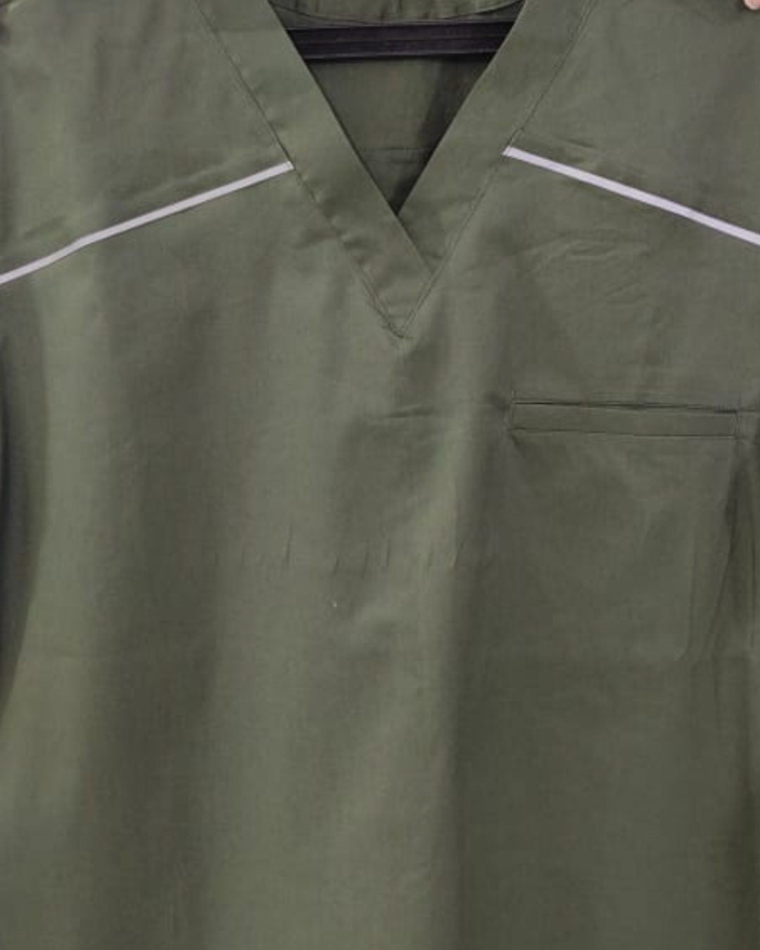 V neck cotton stretchable scrub tops