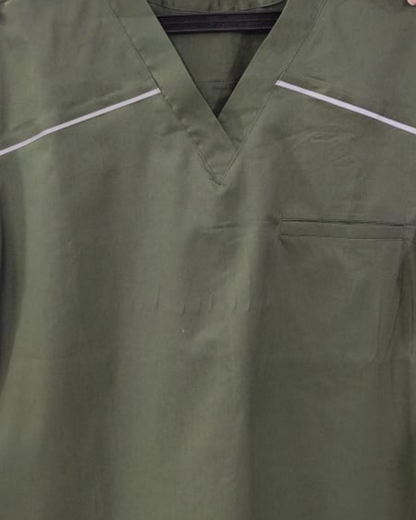 V neck cotton stretchable scrub tops