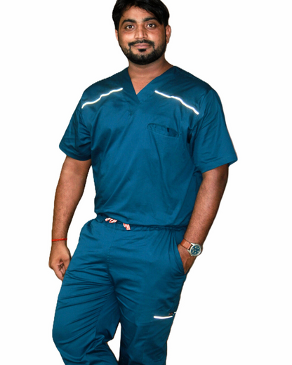 V neck cotton stretchable scrub tops
