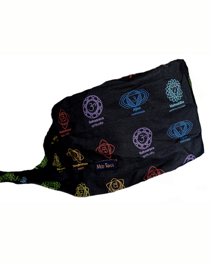 7 Chakras: Unisex Scrub Cap