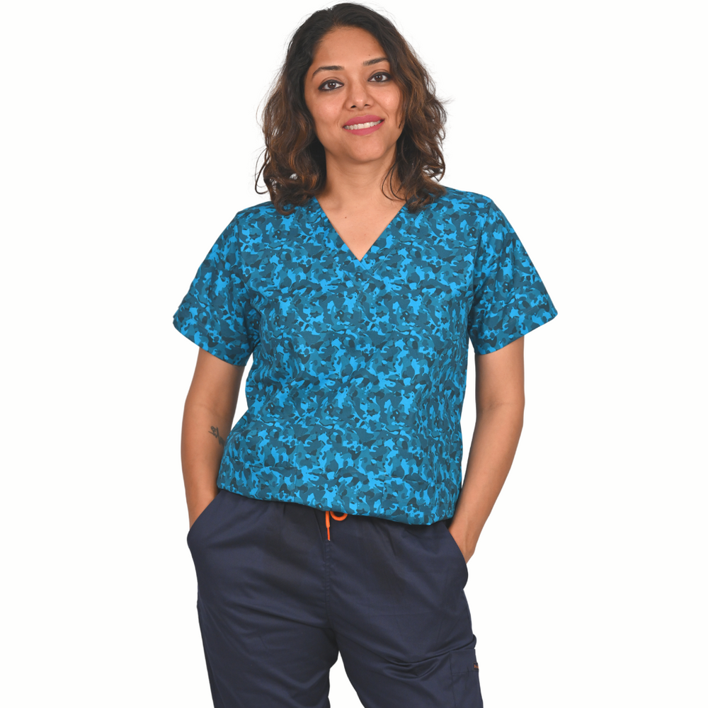 Women Scrubs Set (top + Pant) – Med Togs Healthcare Apparels