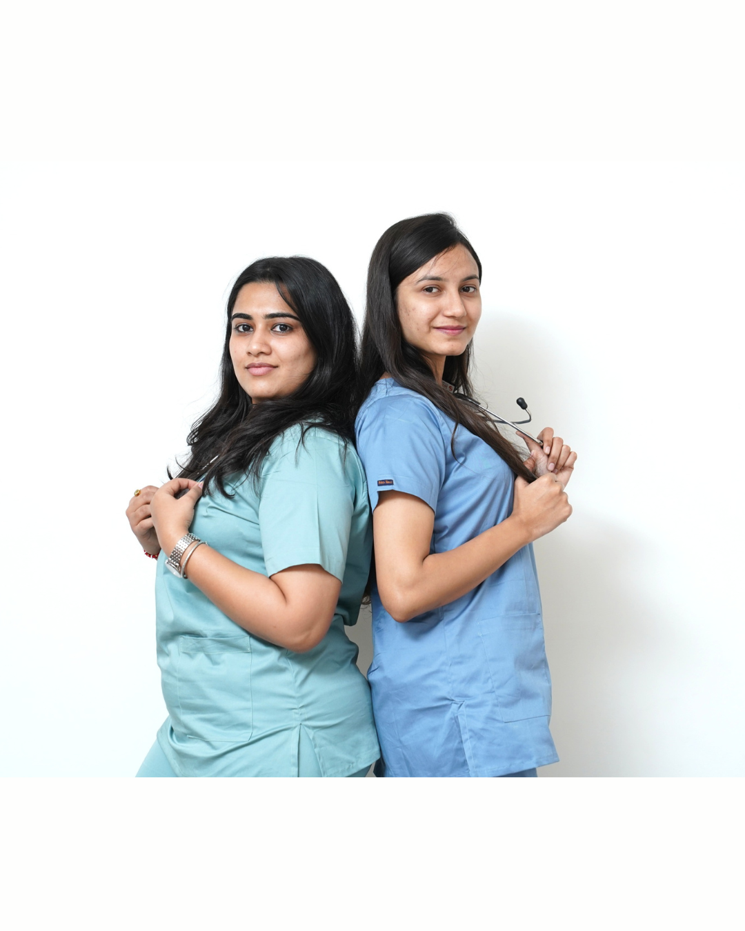 Code Blue V neck Women Scrub